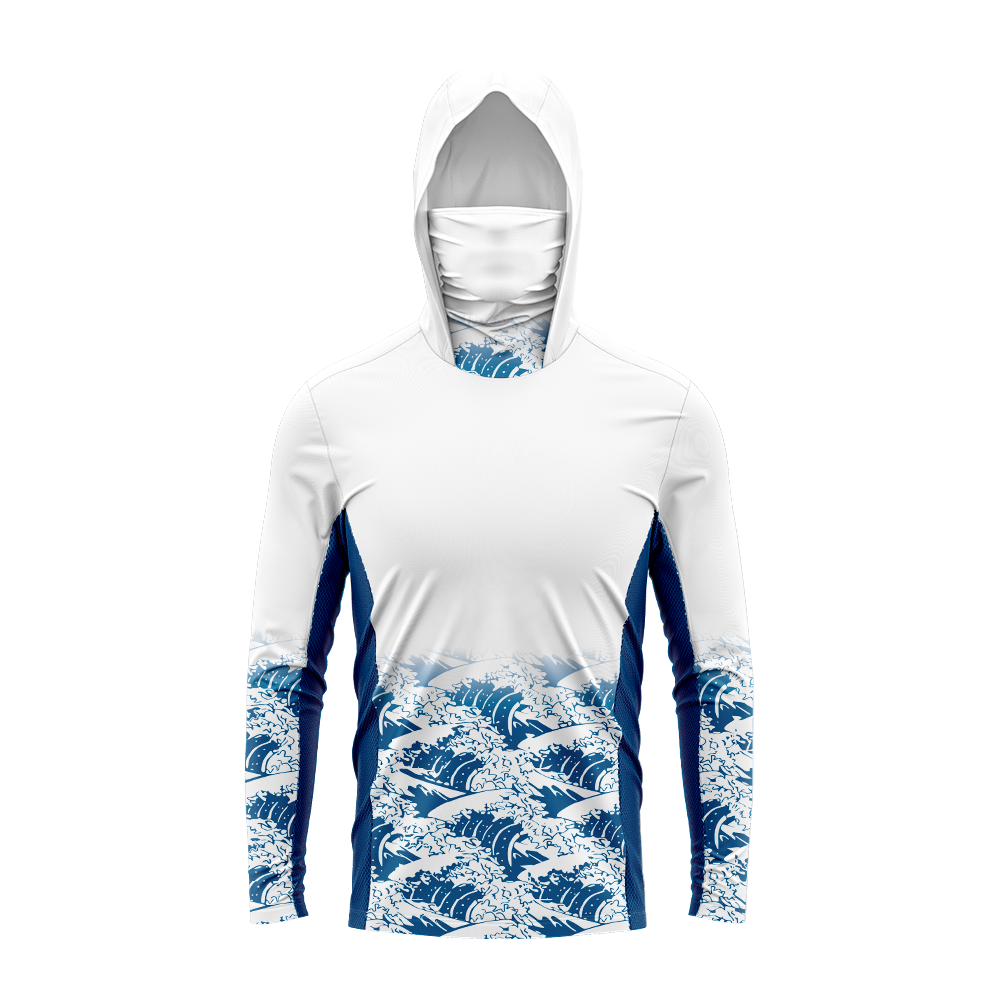 Men UPF50+ Sun Protection Fish - Fishing Shirt Uv Protection 评论和价格