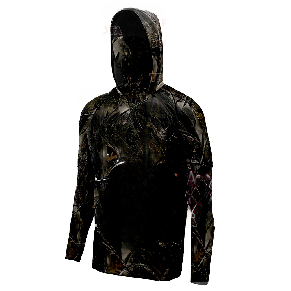 Fishing Clothes Camouflage Lon - Fishing Shirt Uv Protection 评论和价格