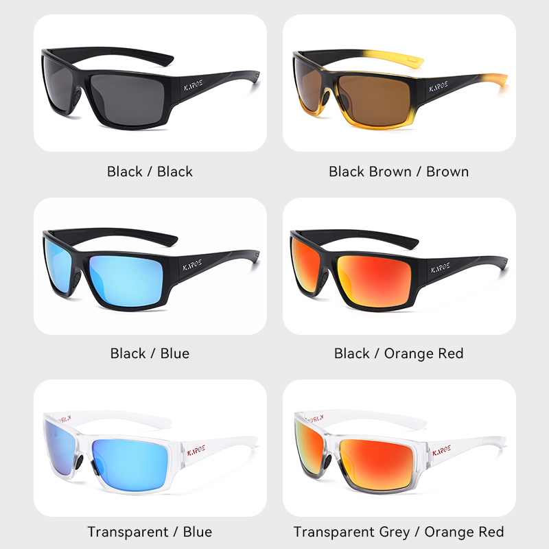 3Pcs/Set Karos Polarized Sungl - Fishing Sunglasses Polarized 评论和价格